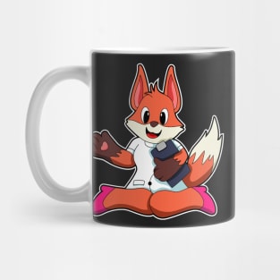 Fox as Nurse with Notepad Mug